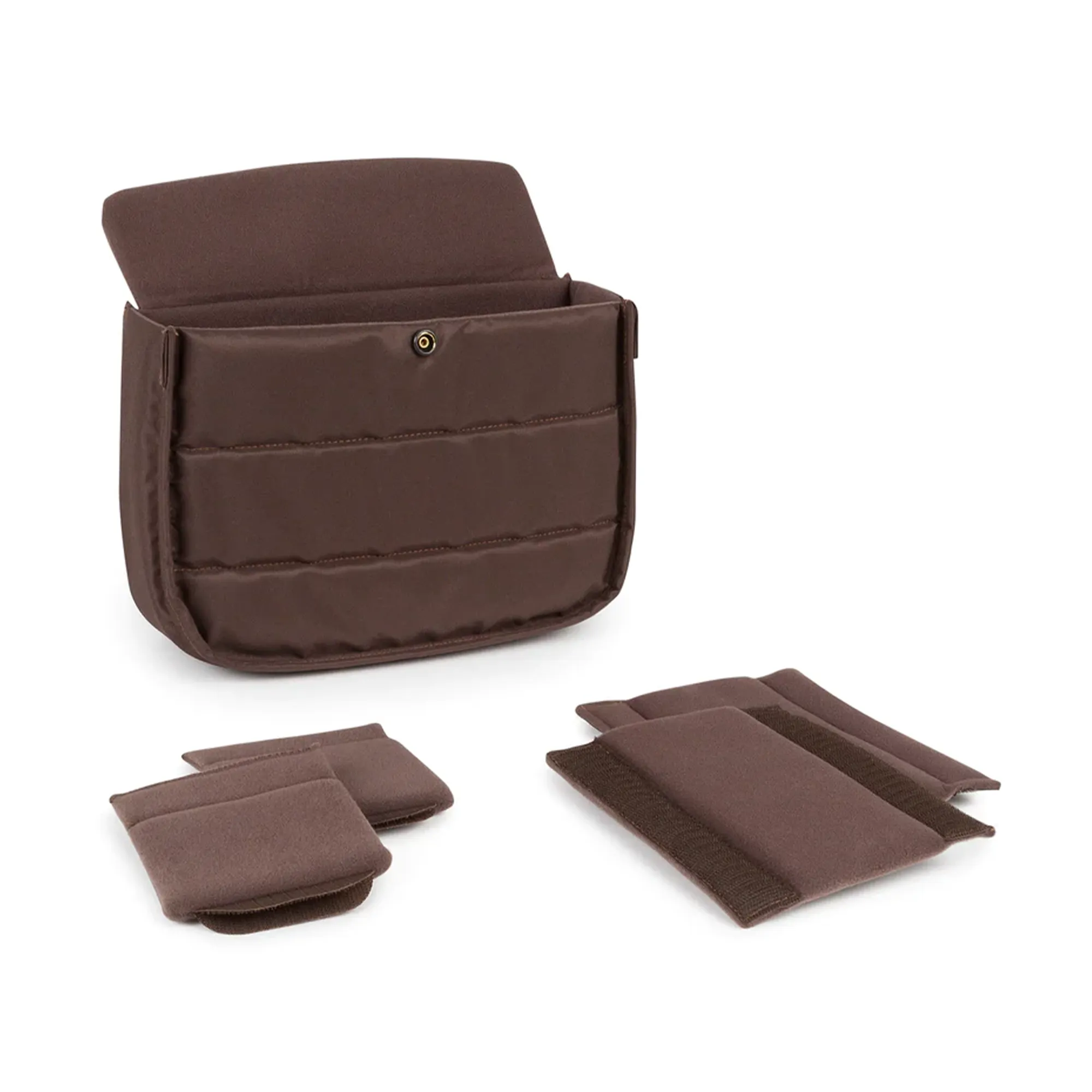 Billingham Hadley Small Pro Shoulder Bag, 3.5L - Burgundy Canvas / Chocolate Leather (Chocolate Lining)