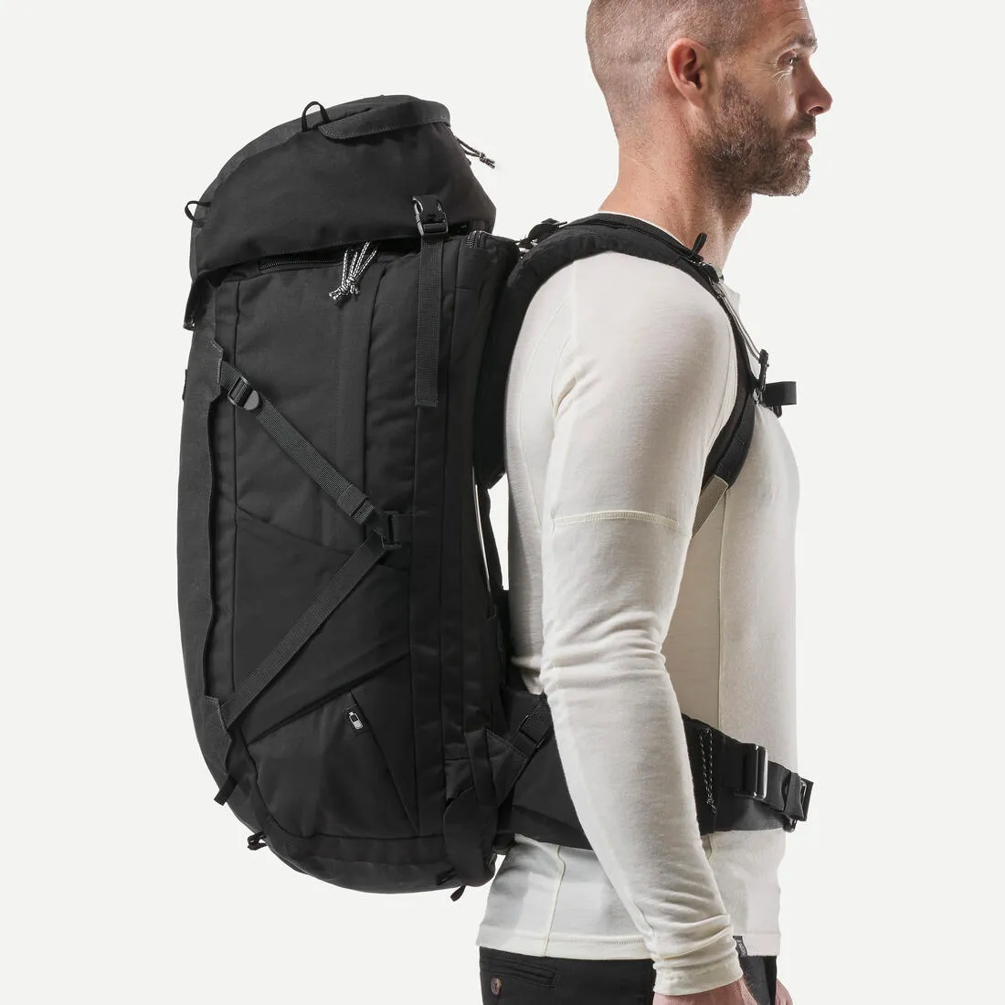 Men's Trekking Backpack Suitcase Opening 50 6L - Travel 900